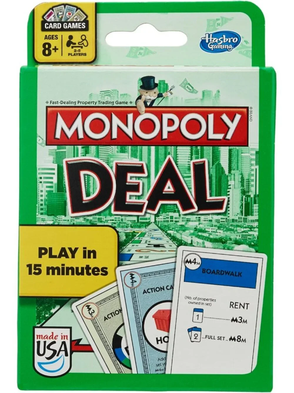 Monopoly Deal Card Game | Quick-Playing Card Game | Fun Games for Families and K